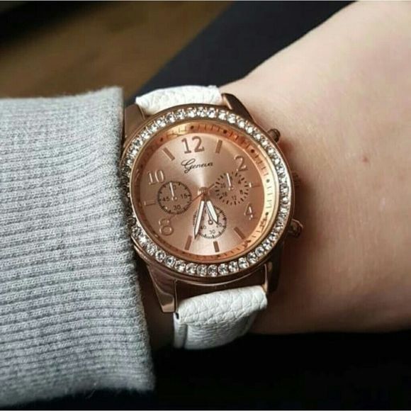 NEW Brando Women Waches Quartz Watch Geneva Rhinet - Picture 2 of 3